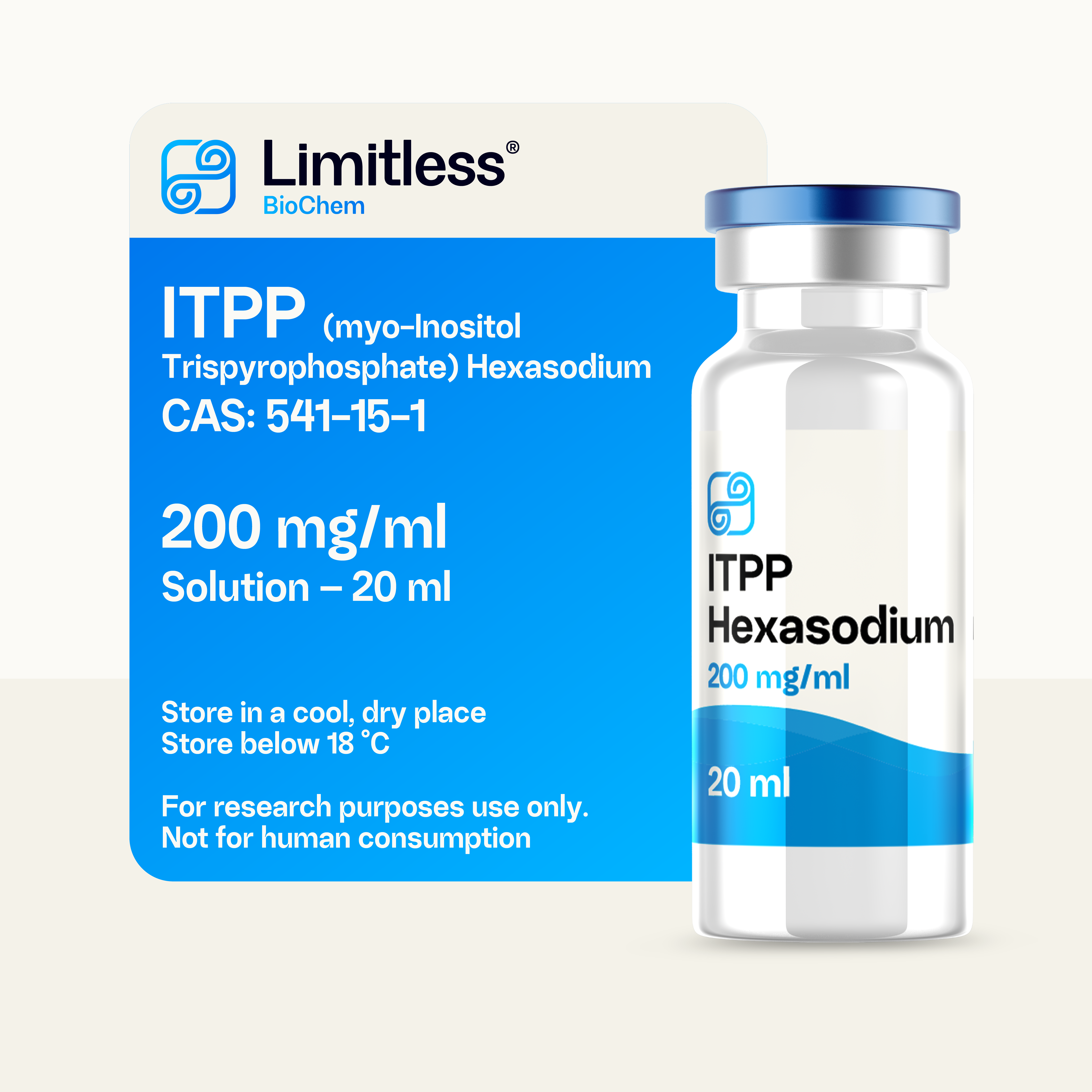ITPP Hexasodium 200mg/ml - solution 20ml