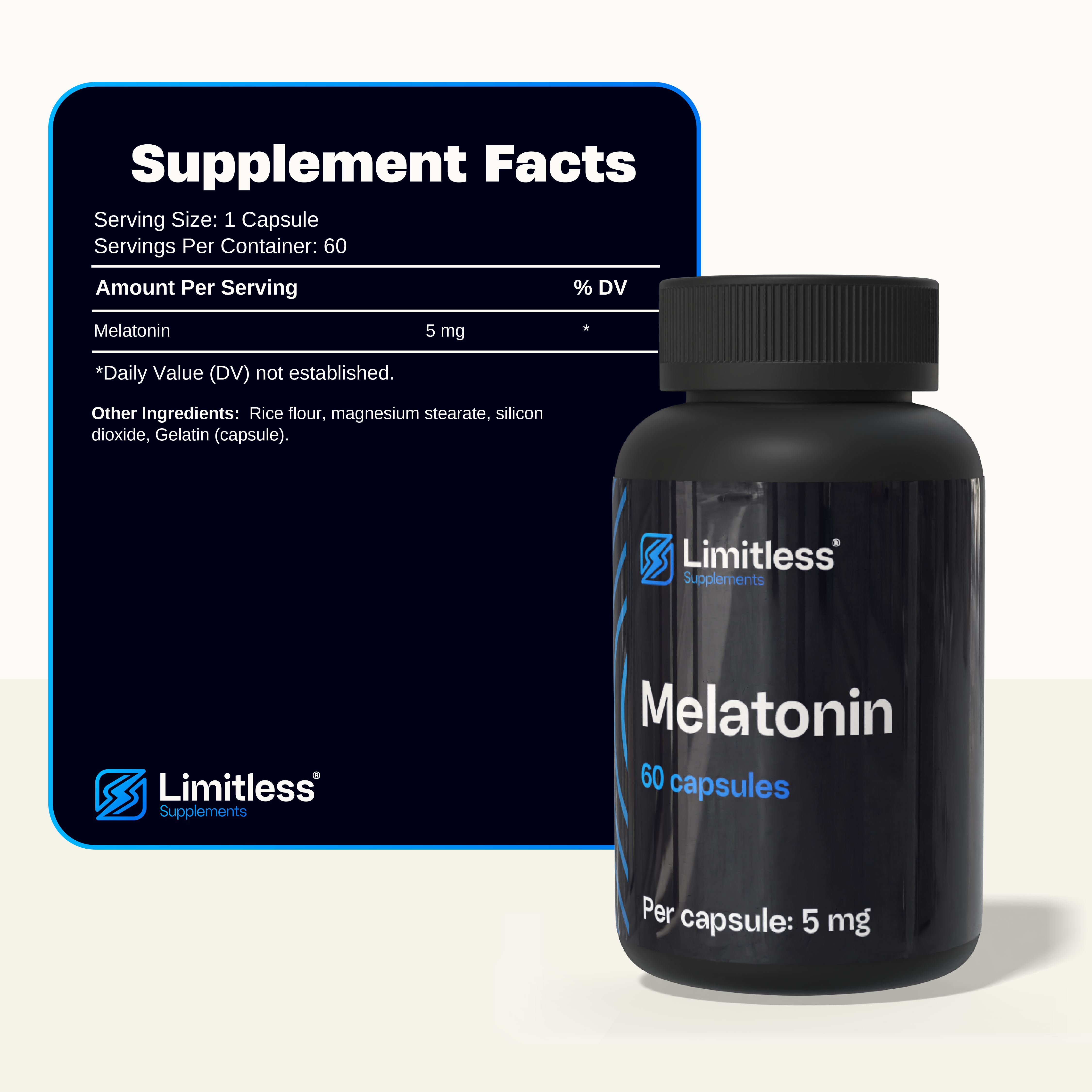Melatonin 5 mg – 60 Capsules