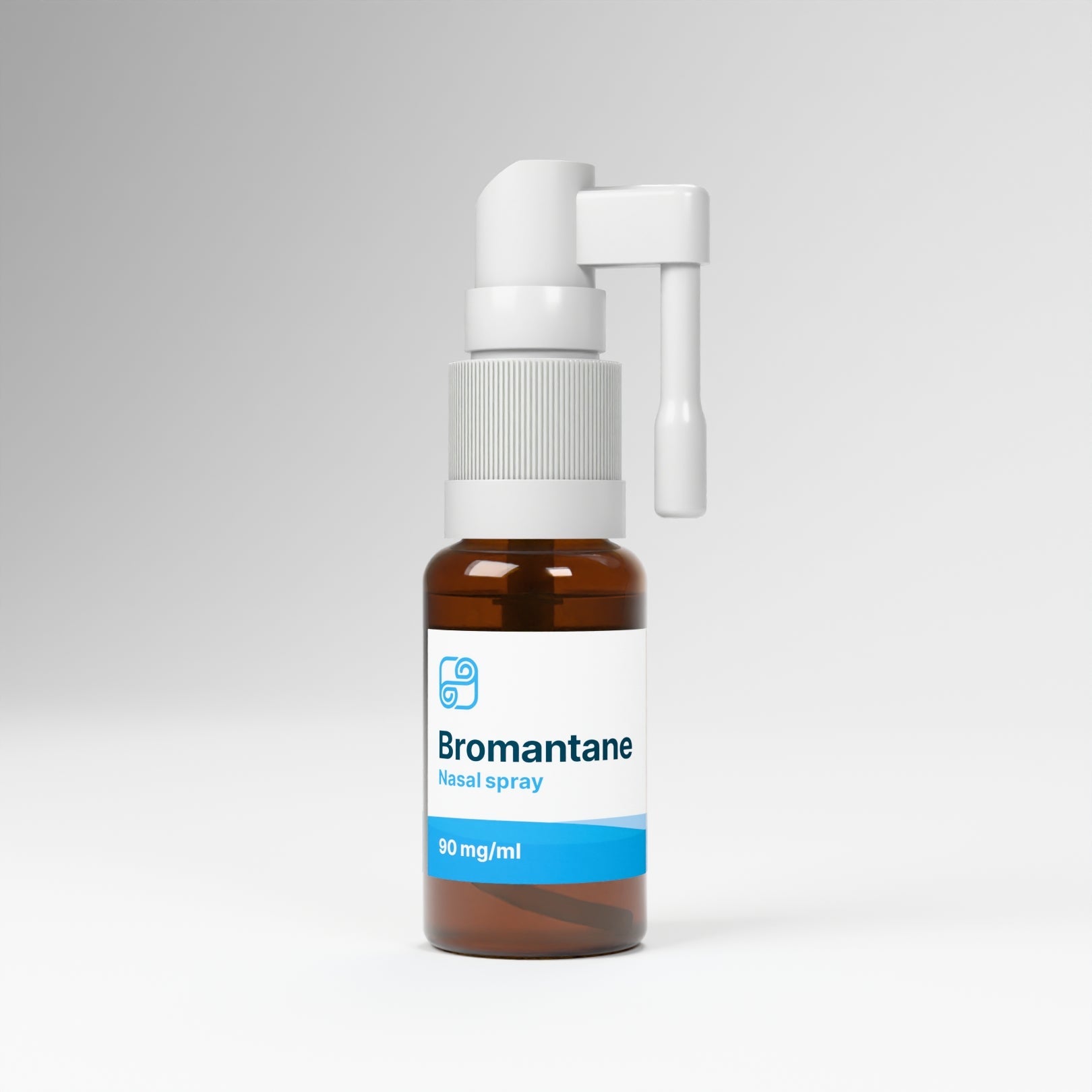 Bromantane 90 mg/ml research solution, 20 ml glass bottle by Limitless BioChem, high-purity adamantane derivative.